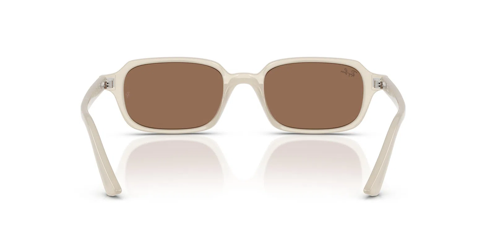 Ray-Ban Zuri 4455 Sunglasses - Cloudy Warm White - view 4